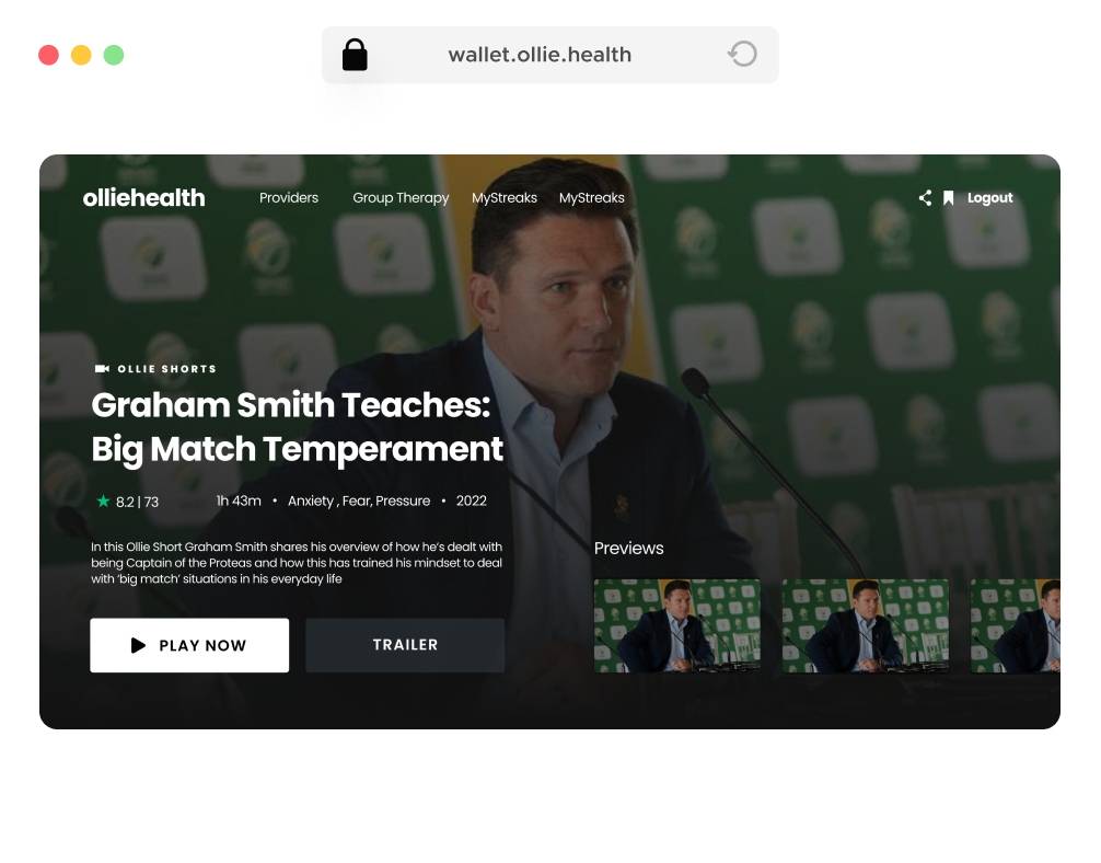 Ollie Health® • Mental Health Credits For Remote Teams